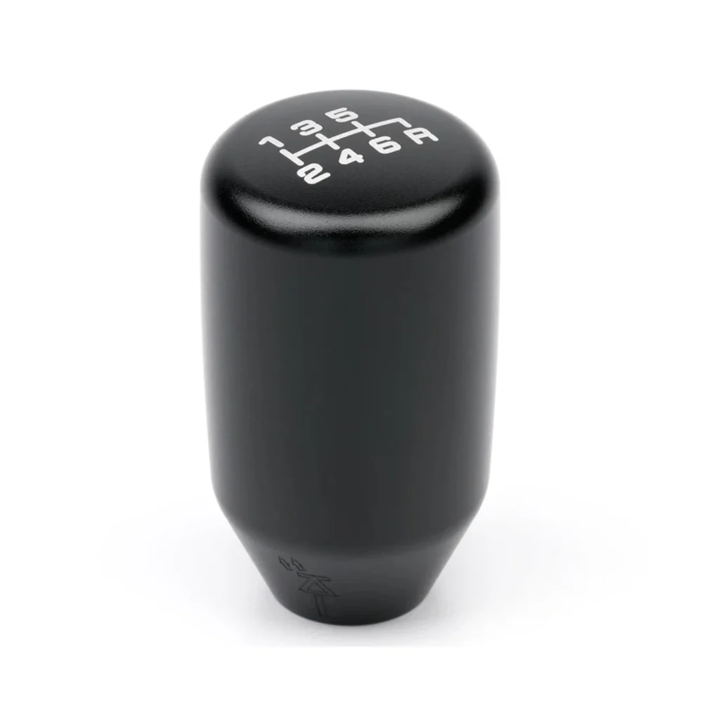 ACUITY ESCO-T6 shift knob in satin black with laser-etched 6-speed shift pattern