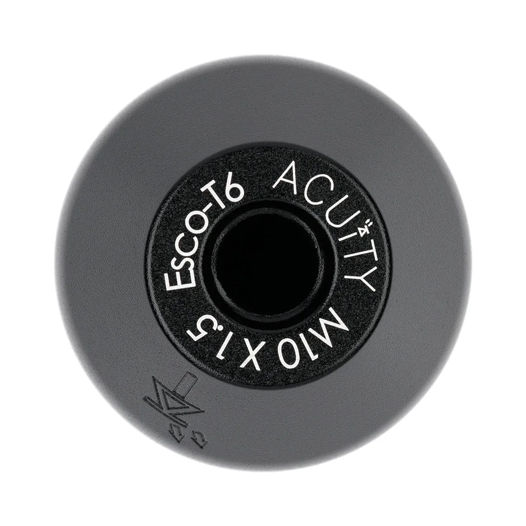 Underside of the knob showing the M10x1.5 thread marking
